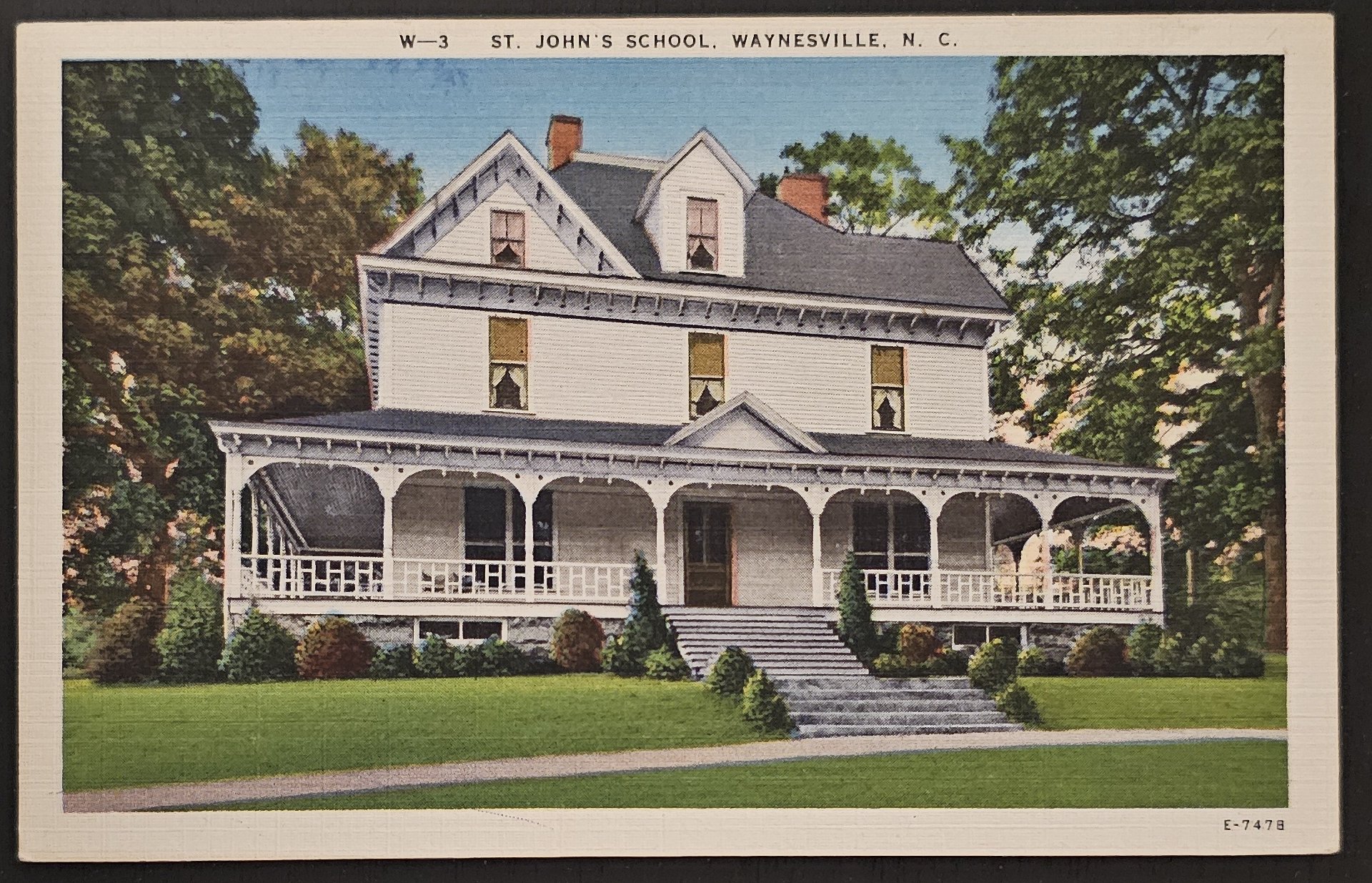 postcard USA - NC - North Carolina #0024 (image for) postcard USA - NC - North Carolina #0024